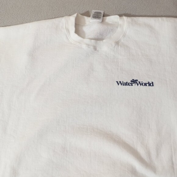 Denver Water World Vintage White Employee Crewneck (XXL) - Picture 3 of 11